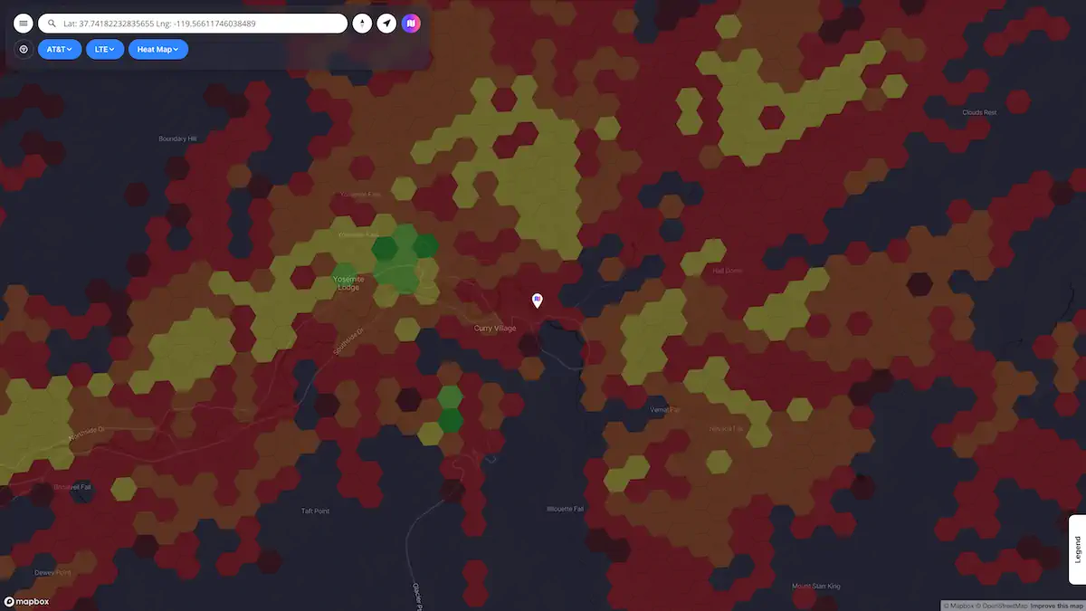 You can search coordinates and drop a reference pin on the map